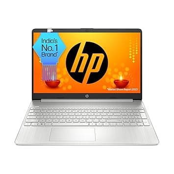 HP Laptop 15, 12th Gen i5-1235U, 15.6-inch (39.6 cm), FHD, Anti-Glare, 8GB DDR4, 512GB SSD, Intel Iris Xᶱ Graphics, Backlit Keyboard, Dual Speakers, (Win 11, MSO 2021, Silver, 1.69 kg), 15s-fy5007TU